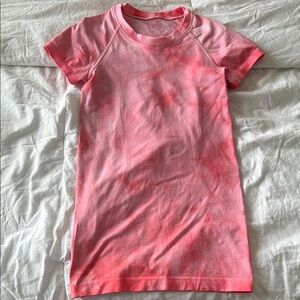 Lululemon Athletica Pink Short Sleeve Tee